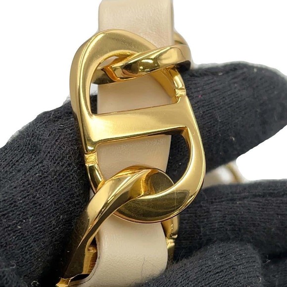 Christian Dior Chain Shoulder Bag CD Signature Calf Leather Sale - Picture 11 of 13